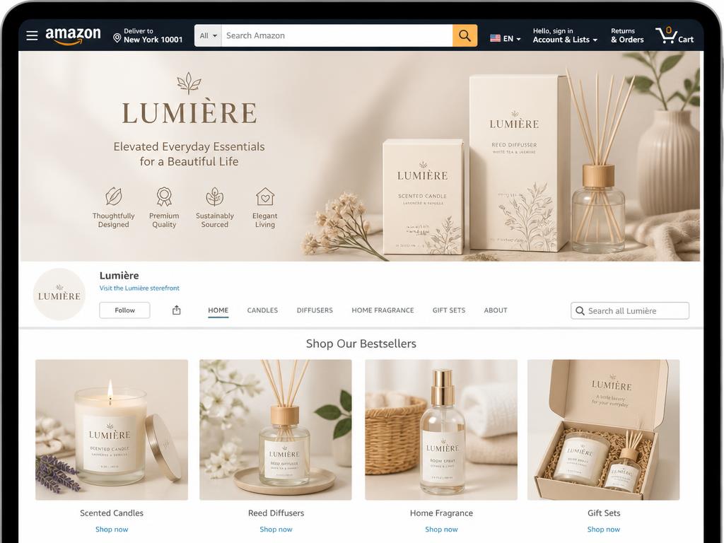 Harbor Goods — Brand storefront & FBA